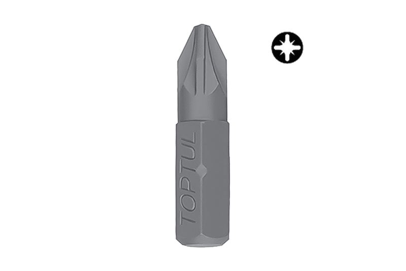 Бита PZ2 TOPTUL 1/4" 25мм FSCA0802 Бита PZ2 TOPTUL 1/4" 25мм FSCA0802