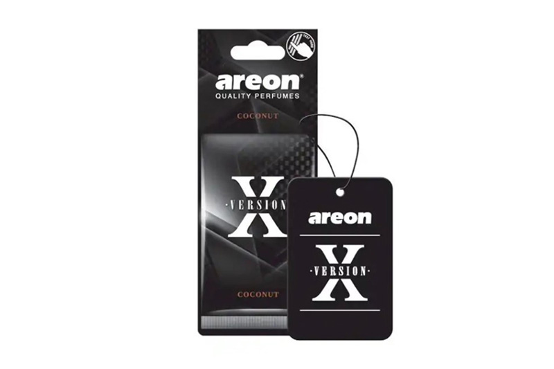 Ароматизатор Areon Х-Version Кокос (картонна підвіска) Ароматизатор Areon Х-Version Кокос (картонная подвеска)