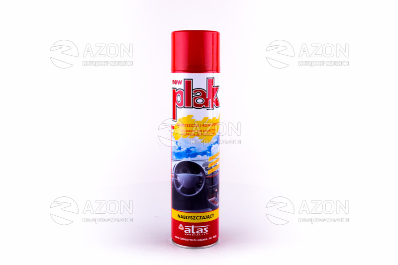 Поліроль для торпеди Plak Fragola (полуниця) 600мл (аерозольний) ATAS Полироль для торпедо Plak Fragola (клубника) 600мл (аэрозольный) ATAS