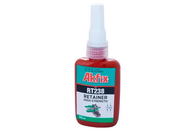 Высокопрочный фиксатор цилиндрических соединений RT238 50мл Akfix