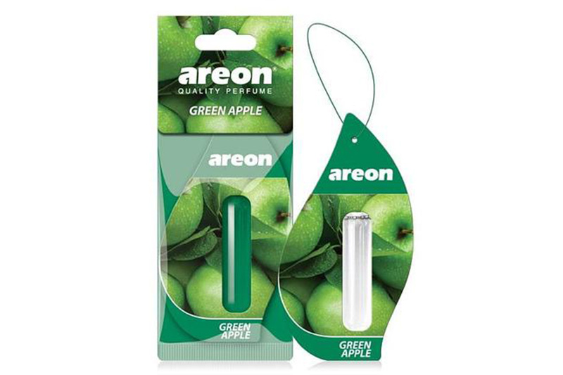 Ароматизатор AREON Зеленое яблоко 5мл (подвеска с жидкостью)