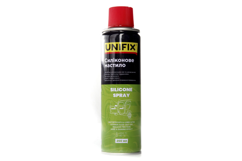 Мастило силіконове 250мл UNIFIX Смазка силиконовая 250мл UNIFIX