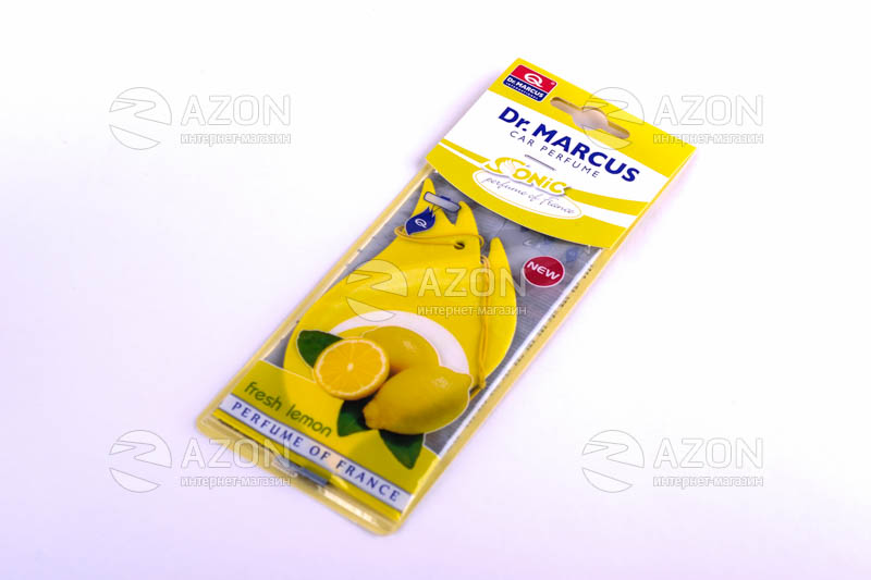 Ароматизатор SONIC лимон (Fresh Lemon) (картонна підвіска) Ароматизатор SONIC лимон (Fresh Lemon) (картонная подвеска)