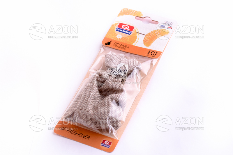 Автомобильный освежитель воздуха Fresh Bag ECO Orange & Tangerine (апельсин с мандарином) 20 г (ароматизатор - мешочек с шариками) Dr. Marcus Купить Автомобильный освежитель воздуха Fresh Bag ECO Orange & Tangerine (апельсин с мандарином) 20 г (ароматизатор - мешочек с шариками) Dr. Marcus