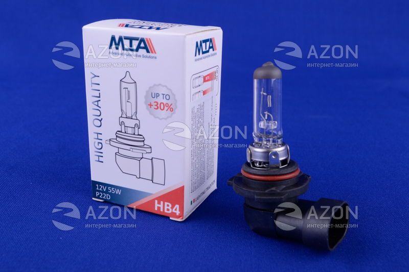 Лампа автомобільна H4 24V 100/90W P45T (ближня/дальня) MTA Лампа автомобильная H4 24V 100/90W P45T (ближняя/дальняя) MTA