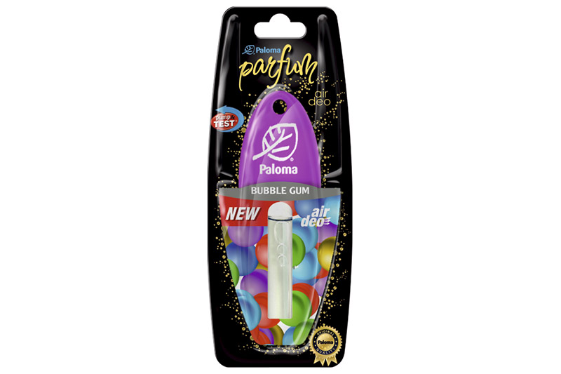 Ароматизатор Paloma Parfume 5ml, BUBBLE GUM (подвеска с жидкостью)