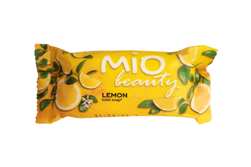 Мило туалетне тверде Лимон 125г ТМ Mio Beauty Мыло туалетное твёрдое Лимон 125г ТМ Mio Beauty
