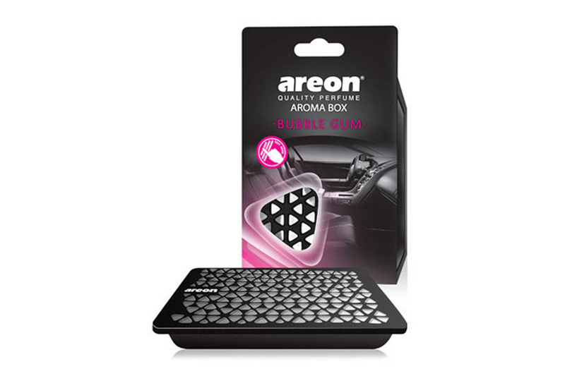 Ароматизатор AREON Aroma Box Бабл Гам банка (под сидение)