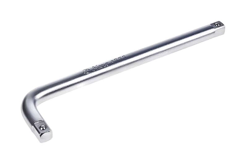 Вороток Г-образный 1/2", 260 х 100мм, двустор. 450 грамм (4 777) HANS