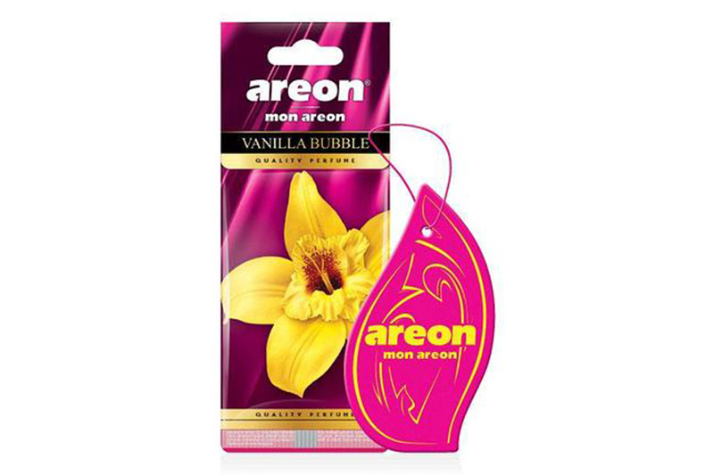 Ароматизатор AREON Mon Ваніль Бабл (картонна підвіска) Ароматизатор AREON Mon Ваниль Бабл (картонная подвеска)