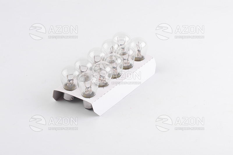 Лампа автомобільна P21/5W 12V 21/5W BaY15d(стоп-сигнали/габарити, ліхтарі заднього ходу, задні протитуманні ліхтарі) (2-х контактна) (10шт) AURORA Лампа автомобильная P21/5W 12V 21/5W BaY15d (стоп-сигналы/габариты, фонари заднего хода, задние противотуманные фонари) (2-х контактная) (10шт) AURORA