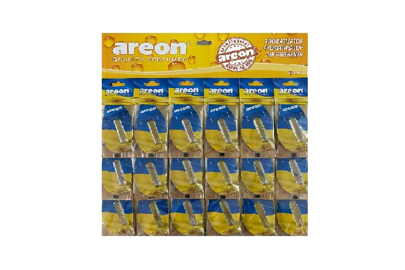 Ароматизатор Areon подвеска с жидкостью Украина Микс (планшет 18 шт) 5 мл