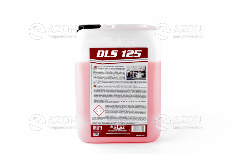 Шампунь для бесконтактной мойки DLS 125 10 кг. ATAS Купить Шампунь для бесконтактной мойки DLS 125 10 кг. ATAS