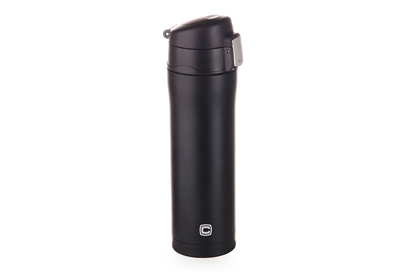 Термопляшка Sport Black 0.45 л СИЛА Термокружка Sport Black 0.45л СИЛА
