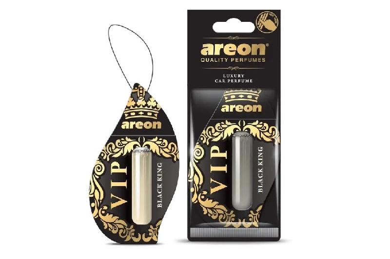 Ароматизатор VIP подвеска с жидкостью Black King 5мл Areon