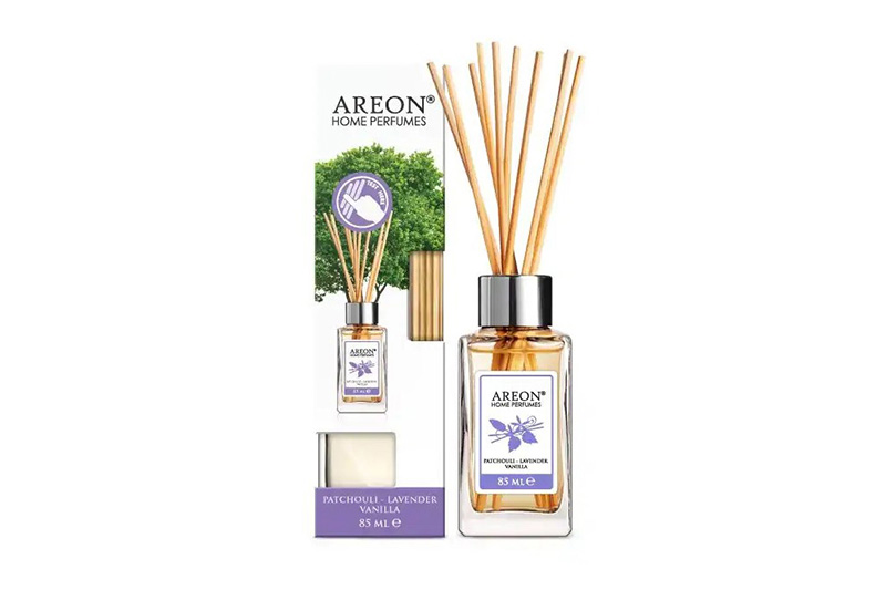 Ароматизатор Areon Home Perfumes Пачулі Лаванда Ваніль 85ML (диффузор) Ароматизатор Areon Home Perfumes Пачоли Лаванда Ваниль 85мл (диффузор)