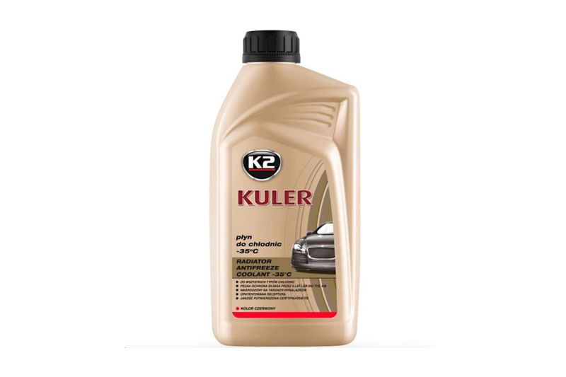 Антифриз TURBO KULER -35 (красный G12+) 1л К2