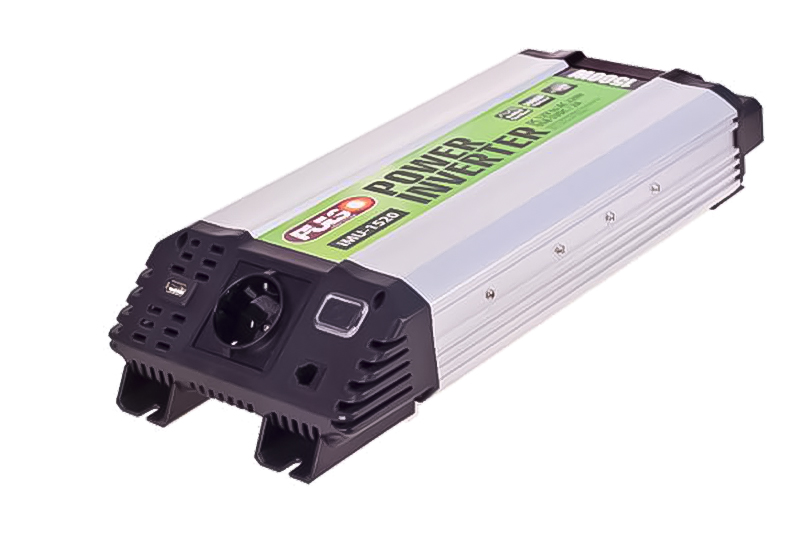 Перетворювач напруги 12V-220V 1500W USB-5VDC2.0A мод.хвиля/клеми (IMU-1520) PULSO Преобразователь напряжения 12V-220V 1500W USB-5VDC2.0A мод.волна/клеммы (IMU-1520) PULSO