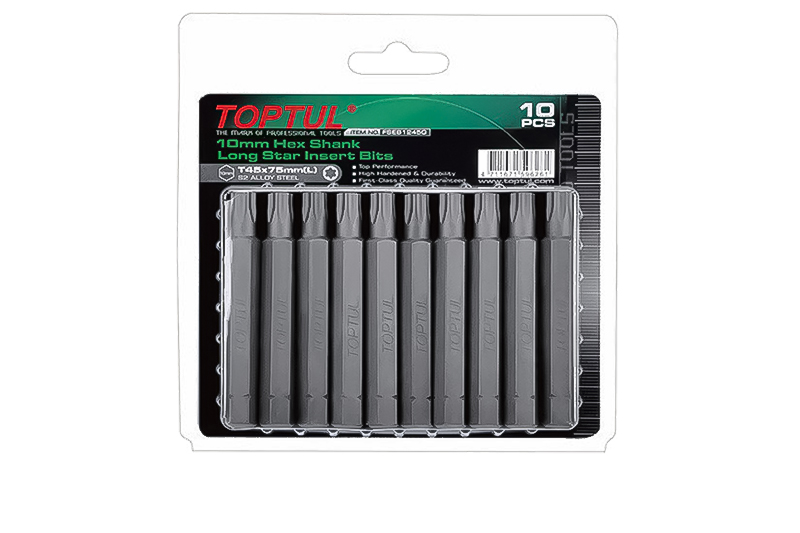 Бита отверточная TOPTUL 10мм L-75мм TORX T30 FSEB1230 Бита отверточная TOPTUL 10мм L-75мм TORX T30 FSEB1230