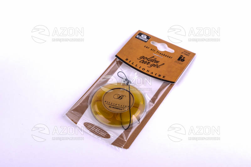 Автомобильный освежитель воздуха Car Gel Golden (золотой) (ароматизатор) Dr. Marcus Купить Автомобильный освежитель воздуха Car Gel Golden (золотой) (ароматизатор) Dr. Marcus