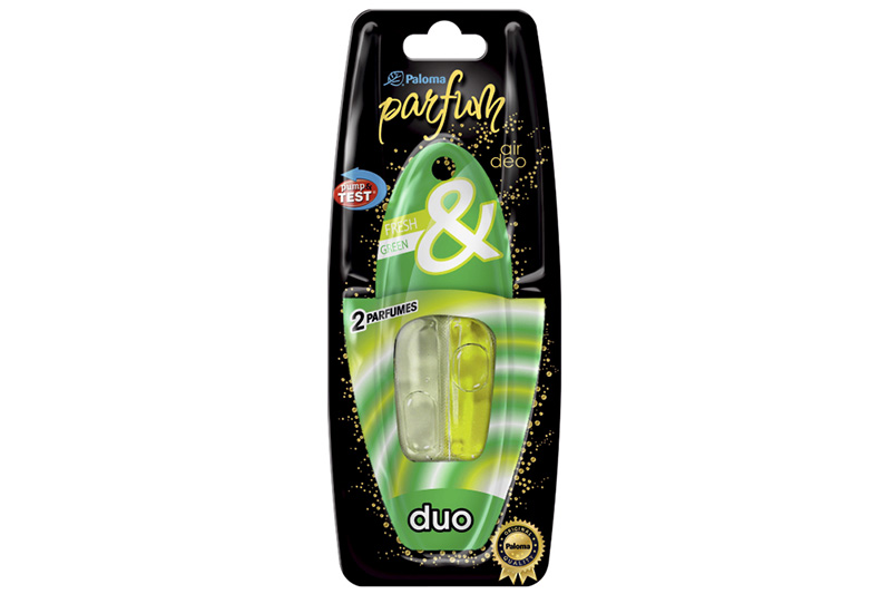 Ароматизатор Paloma DUO 5ml, FRESH & GREEN (подвеска с жидкостью)