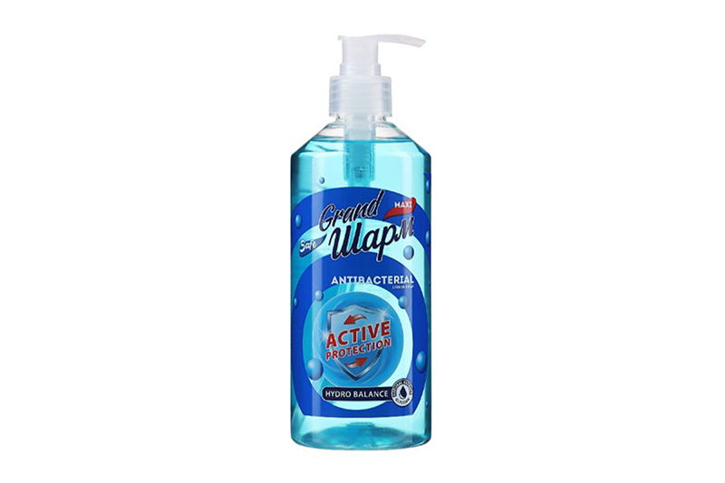 Мило туалетне рідке Grand Шарм (MAXI), ANTIBACTERIAL 500мл Мыло туалетное жидкое Grand Шарм (MAXI), ANTIBACTERIAL 500мл