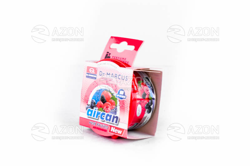 Автомобильный освежитель воздуха AIRCAN Red Fruits (красные ягоды) 40 г. (ароматизатор - банка) Dr. Marcus Купить Автомобильный освежитель воздуха AIRCAN Red Fruits (красные ягоды) 40 г. (ароматизатор - банка) Dr. Marcus