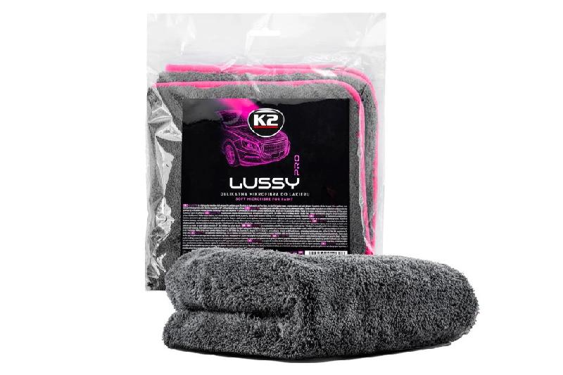 Полотенце для сушки лакокрасочной поверхности K2 LUSSY PRO микрофибра 40х40см