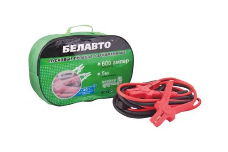 Провода прикуриватели 600A, 5м BP60 БЕЛАВТО