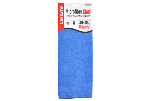 Ганчірка з мікрофібри 40x40см CC903 CARLIFE Тряпка из микрофибры 40x40см CC903 CARLIFE