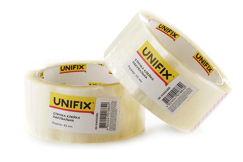 Лента клейкая упаковочная 38мкм 45мм SK-5400266 200 UNIFIX