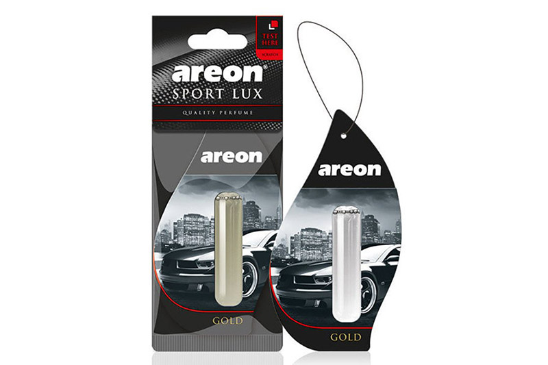 Ароматизатор AREON Sport Lux Голд 5мл (подвеска с жидкостью)