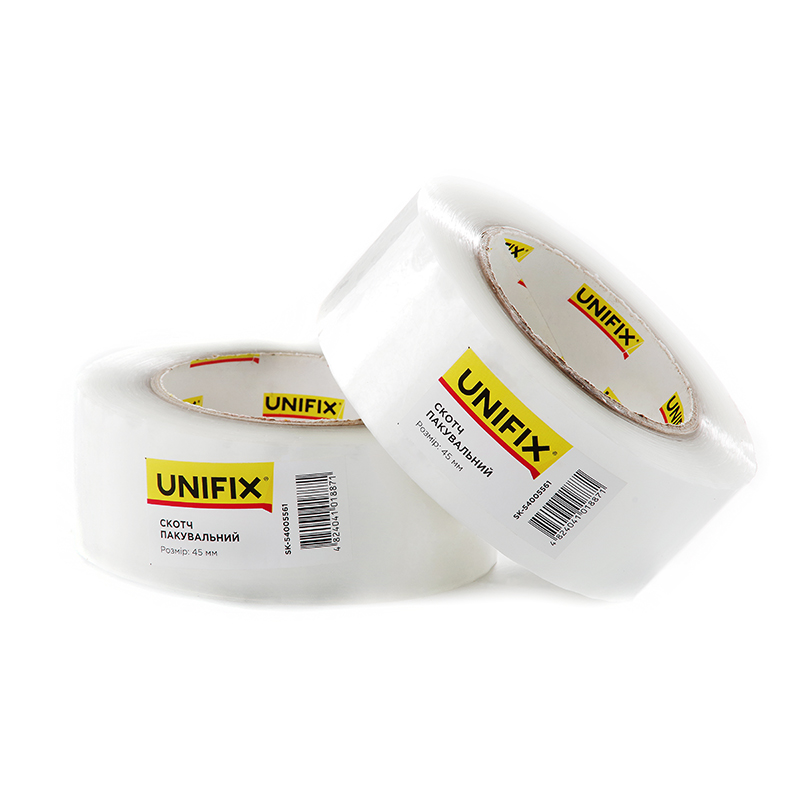 Лента клейкая упаковочная 38мкм 45мм SK-54005561 500 UNIFIX