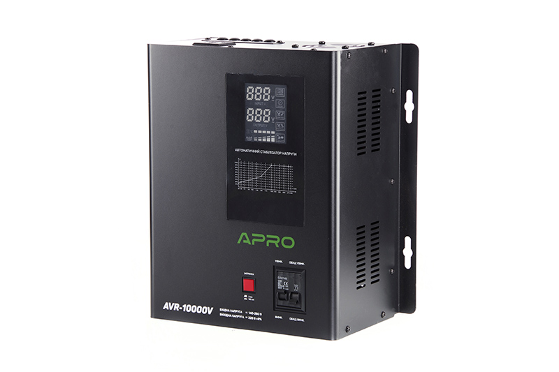 Стабилизатор напряжения релейный AVR-10000V (подвесной) APRO