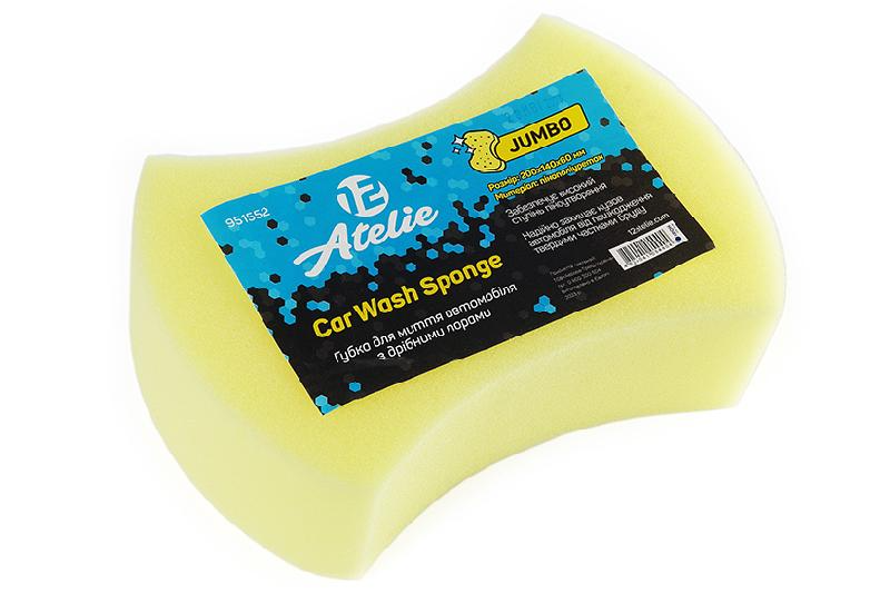 Губка для мойки автомобиля Jumbo с мелкими порами 12 Atelie