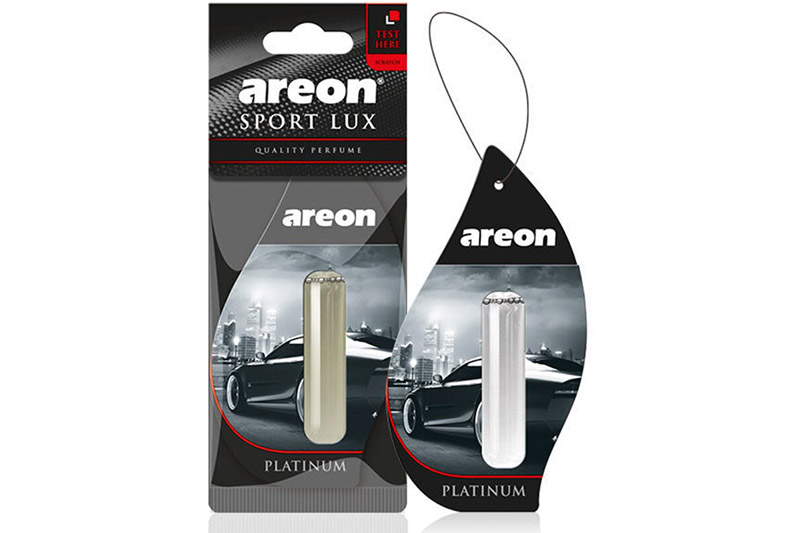 Ароматизатор AREON Sport Lux Платина 5мл (подвеска с жидкостью)