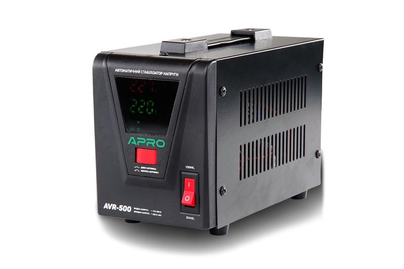 Стабилизатор напряжения релейный AVR-500, 400Вт APRO