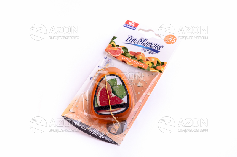 Автомобильный освежитель воздуха Car Gel Citrus Dream (цитрус) (ароматизатор) Dr. Marcus Купить Автомобильный освежитель воздуха Car Gel Citrus Dream (цитрус) (ароматизатор) Dr. Marcus