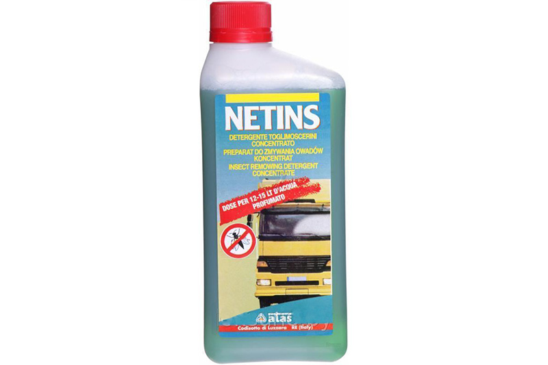 Омивач скла літній концентрат NETINS 500мл ATAS Омыватель летний антимошка NETINS 500мл ATAS