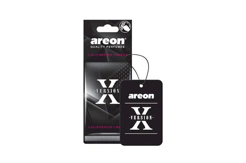 Ароматизатор Areon Х-Version Каліфорнійська вишня (картонна підвіска) Ароматизатор Areon Х-Version Калифорнийская вишня (картонная подвеска)
