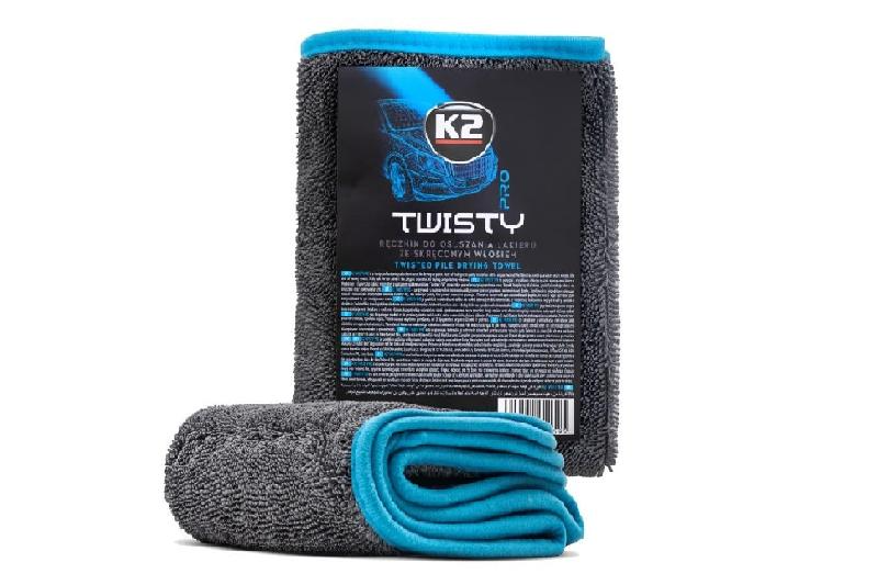 Полотенце для сушки Twisty pro микрофибра 40х60см K2