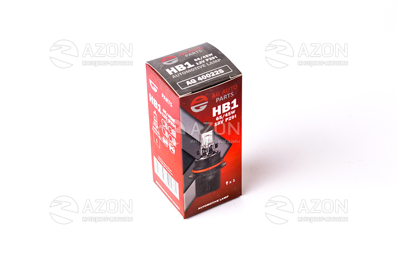 Лампа автомобильная HB1 12V 65/45W P29T STD (ближняя/дальняя) AG AUTO PARTS Купить Лампа автомобильная HB1 12V 65/45W P29T STD (ближняя/дальняя) AG AUTO PARTS