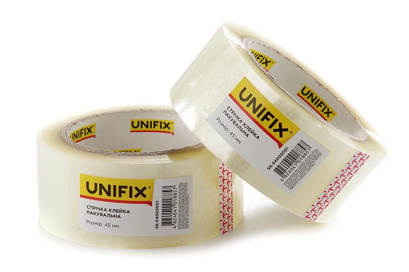 Лента клейкая упаковочная 38мкм 45мм SK-54003001 300 UNIFIX