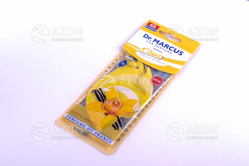 Ароматизатор SONIC ваніль (Exotic Vanilla) (картонна підвіска) Ароматизатор SONIC ваниль (Exotic Vanilla) (картонная подвеска)