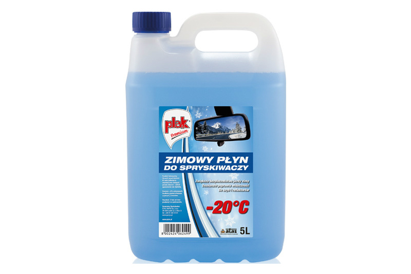 Рідина для склоочисника ZIMOWY PLYN 5л -20°C (омивач) PLAK ATAS Жидкости для стеклоомывателя ZIMOWY PLYN 5л -20°C (омыватель) PLAK ATAS