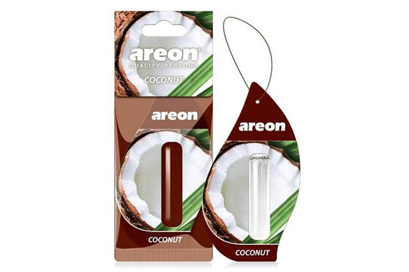 Ароматизатор AREON Кокос 5мл (підвіска з рідиною) Ароматизатор AREON Кокос 5мл (подвеска с жидкостью)