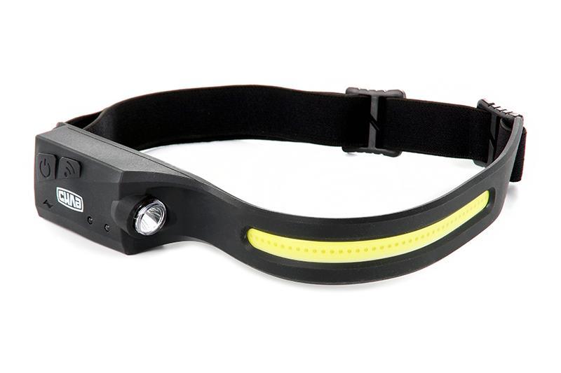 Фонарь налобный универсальный с сенсором 350Лм (Li-ion 1200 мАч) СИЛА