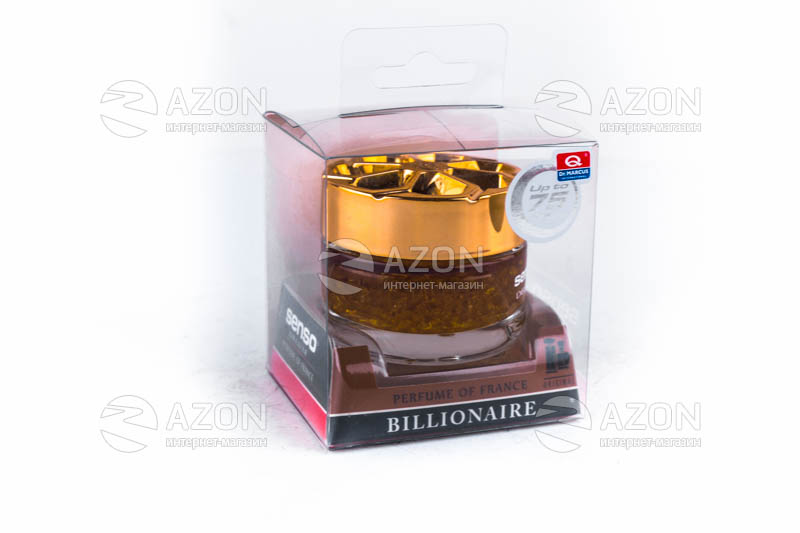 Автомобильный освежитель воздуха Senso Deluxe Billionaire (французские духи) (ароматизатор) Dr. Marcus Автомобильный освежитель воздуха Senso Deluxe Billionaire (французские духи) (ароматизатор) Dr. Marcus