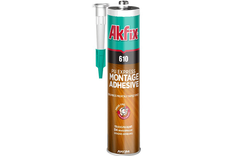 Полиуретановые жидкие гвозди PU610 (310мл) прозрачные Akfix