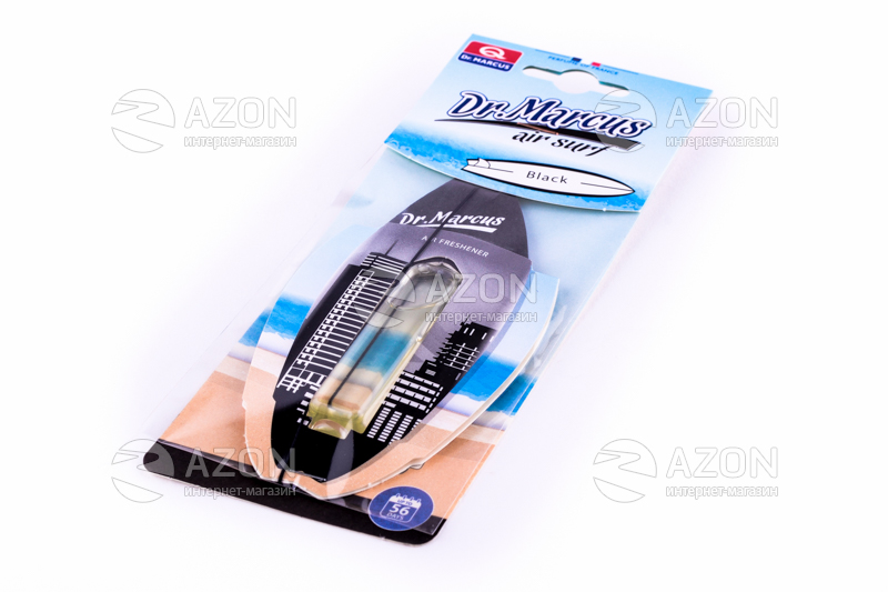 Автомобильный освежитель воздуха AIR SURF Black (черный) (ароматизатор - подвеска с гелем) Dr. Marcus Автомобильный освежитель воздуха AIR SURF Black (черный) (ароматизатор - подвеска с гелем) Dr. Marcus